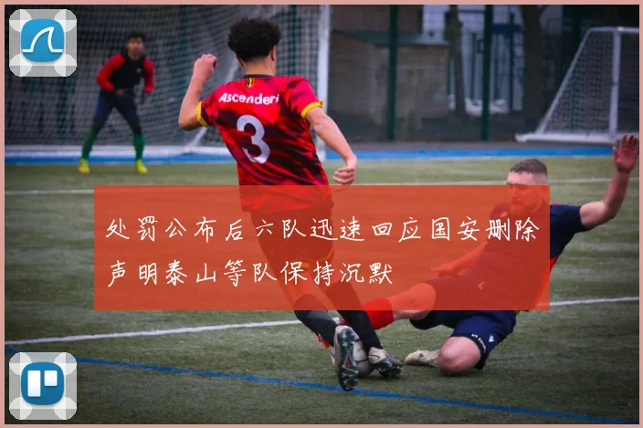 处罚公布后六队迅速回应国安删除声明泰山等队保持沉默